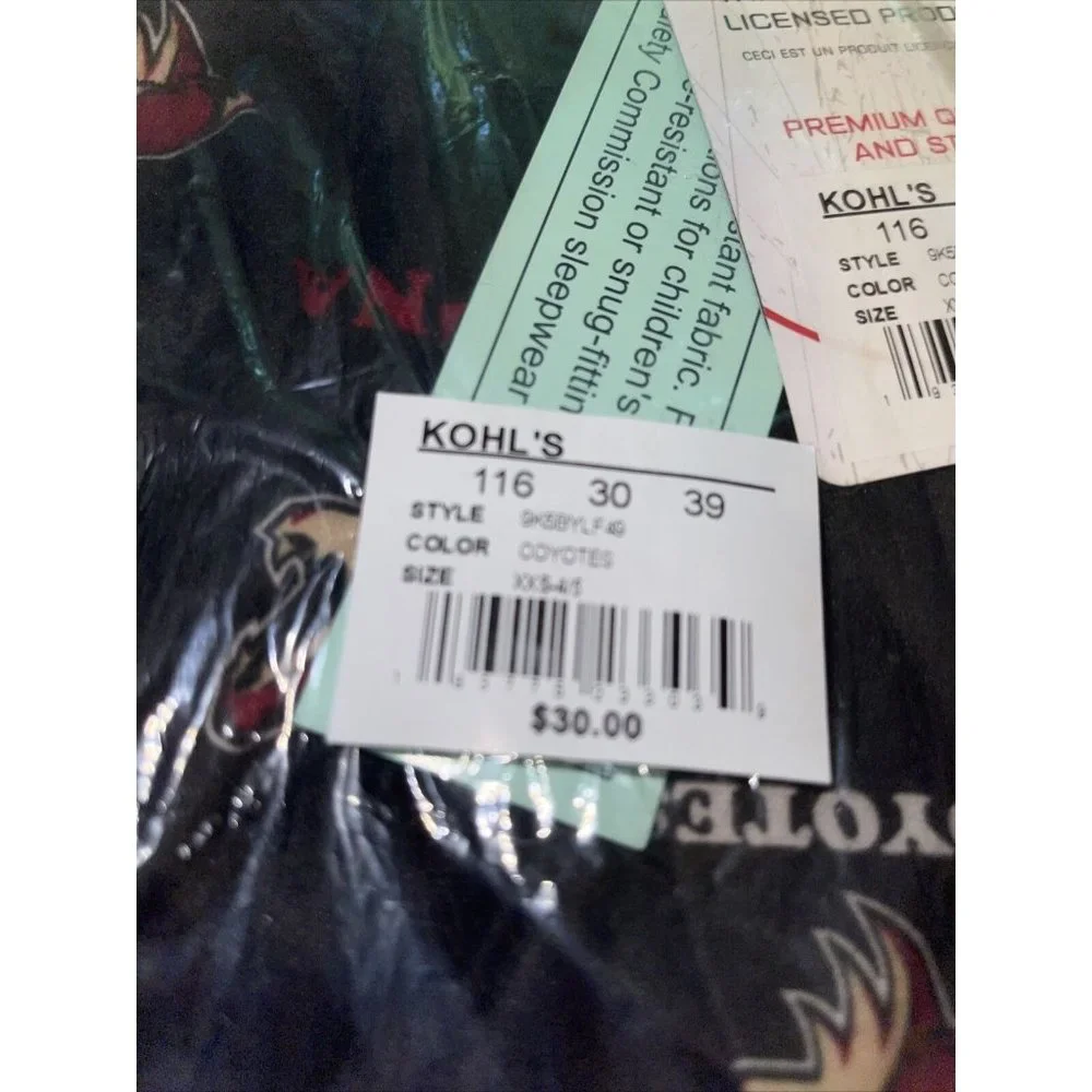 Little Boys Arizona Coyotes NHL Lounge Pants 4-5